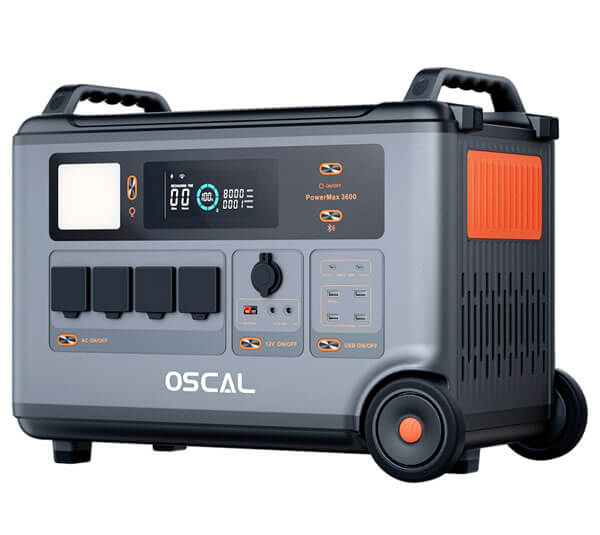 Oscal PowerMax 3600 Portable Power Station