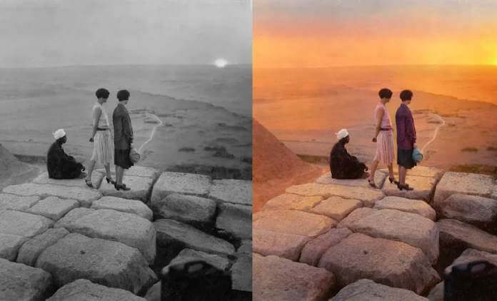 Colorare Foto In Bianco E Nero Con L'IA Palette.fm