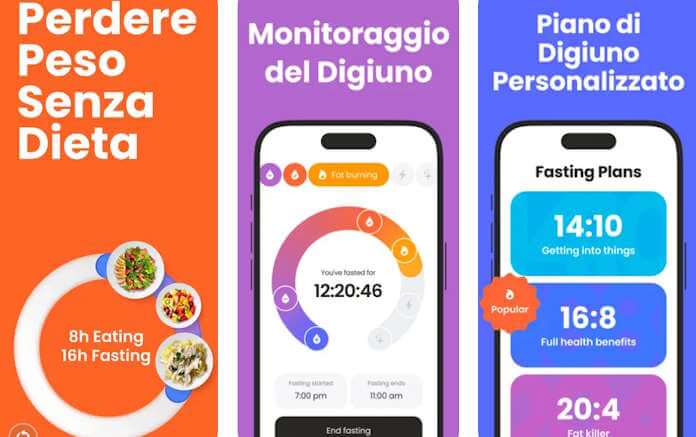 App per digiuno intermittente gratis: Digiuno Intermittente Fasting