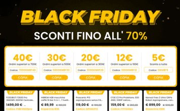 Black Friday 2024: Risparmia con sconti a sorpresa e fino al 70% di sconto! Black Friday Geekmall 2024 2