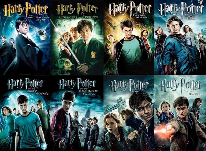 Vedere i film di Harry Potter: Harry Potter Saga