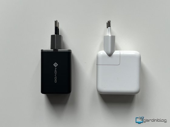 Confronto RG68 Con Alimentatore Macbook M2 2