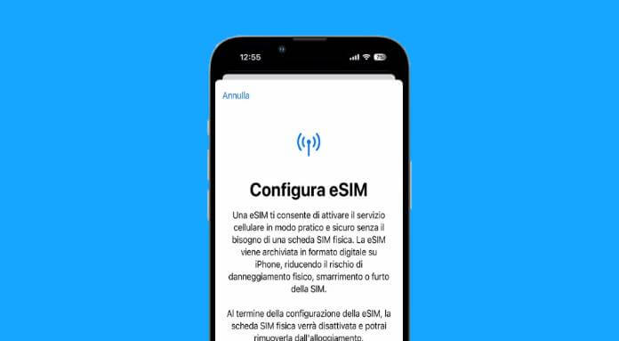 Come attivare la eSIM con Iliad iPhone