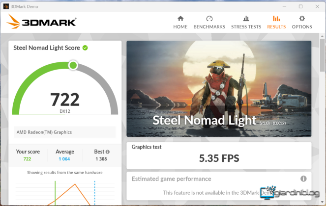 3D Mark Benchmark