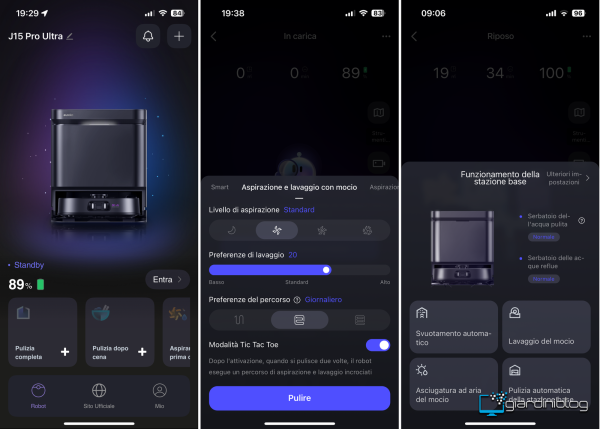 Funzioni App Eureka