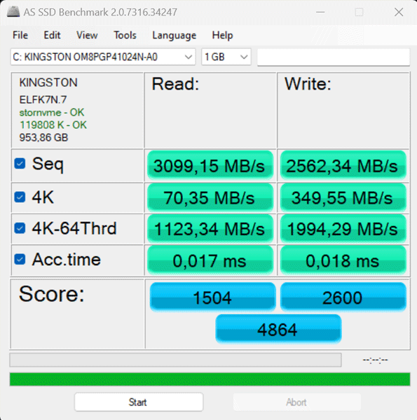Geekom Mini IT13 2025 As Ssd