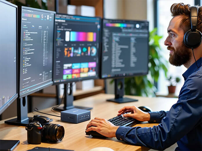 Geekom Mini IT13 2025 Monitor