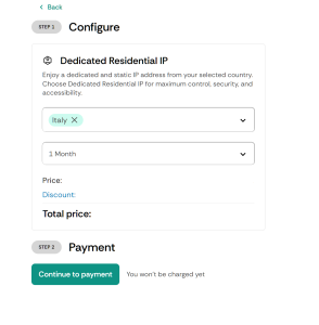 IP Residenziale Comet VPN