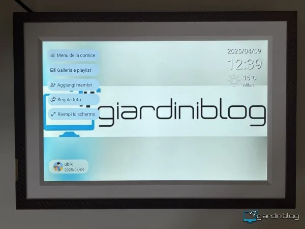 Impostazioni E Menu Della Cornice Arzopa D10