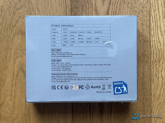 NiPoGi AM06 PRO Unboxing 2