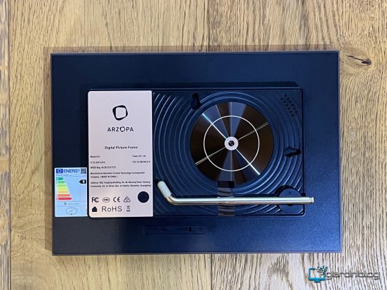 Parte Posteriore Giradischi Altra Foto Arzopa D10