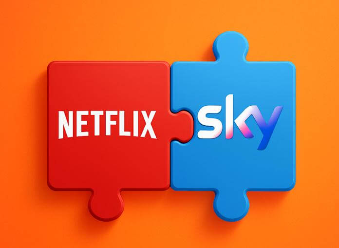 Offerta Netflix e Sky per risparmiare