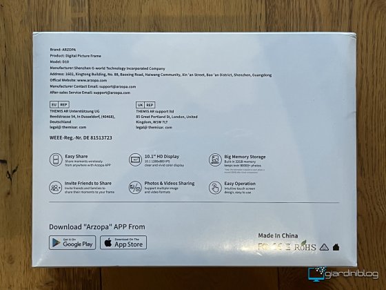 Unboxing Arzopa D10 Pt 3