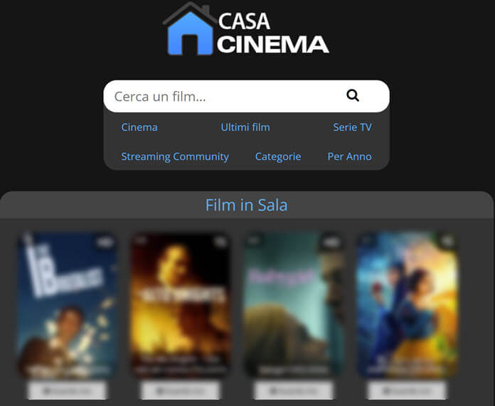Casacinema Nuovo Indirizzo
