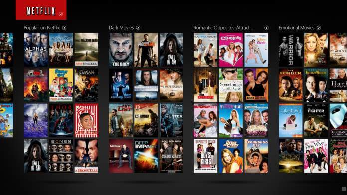 Netflix Catalogo
