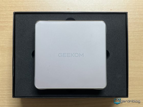 Geekom A5 2025 Mini PC Vista Dopo Apertura