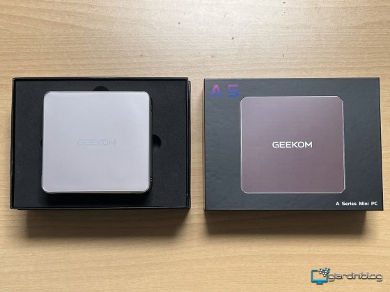 Geekom A5 2025 Unboxing Apertura