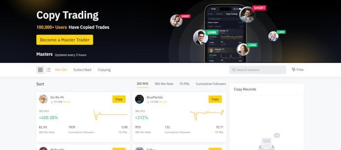 BYDFi Copy Trading