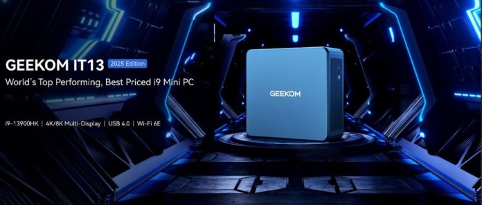 GEEKOM IT13 2025 Presentazione