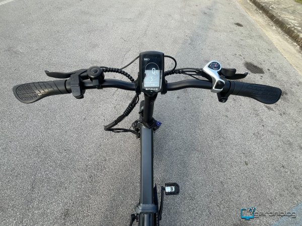 Vista Superiore Manubrio Bici