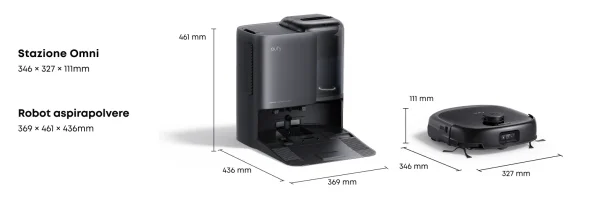 Dimensioni Eufy E25