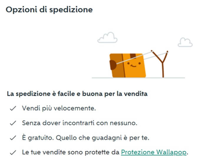 Opzioni Di Spedizione