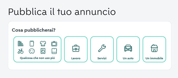 Pubblica Il Tuo Annuncio