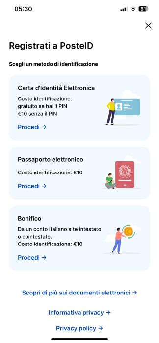 Registrati A Posteid