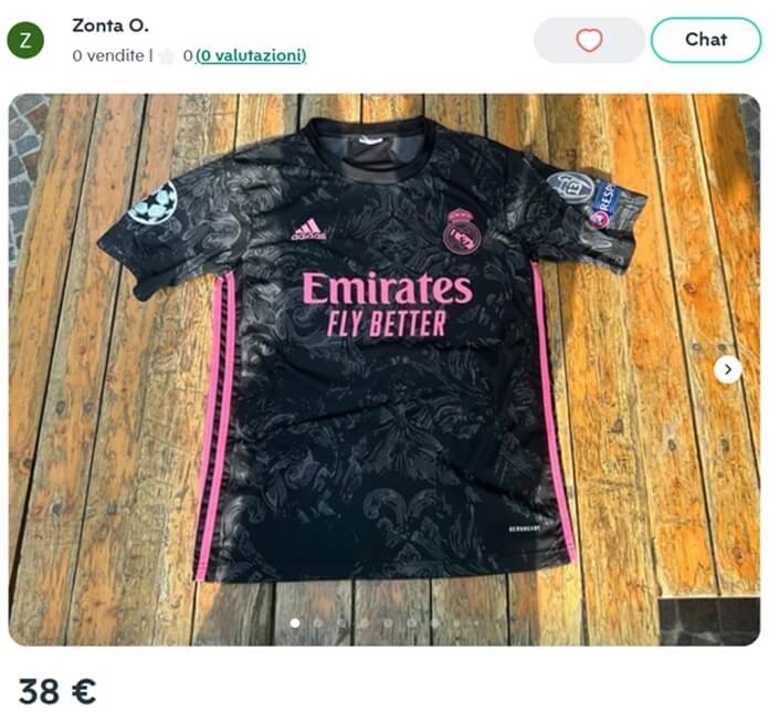 Scheda Prodotto Su Wallapop