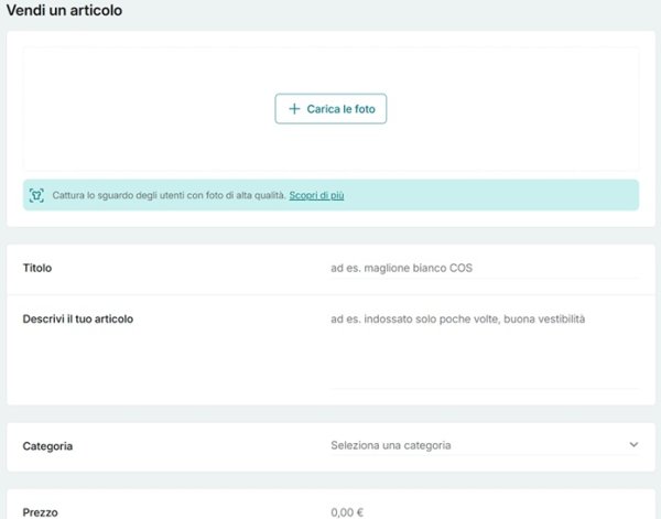 Vendi Un Articolo Su Vinted