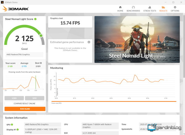 3DMark Geekom A6