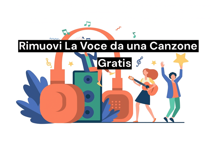 Rimuovi La Voce Da Una Canzone Online Gratuitamente