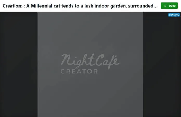 Nightcafe Generazione Immagine Ai