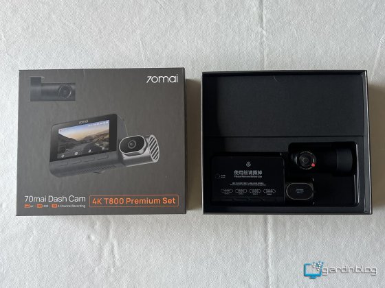 70mai 4K T800 Premium Set Unboxing Pt5