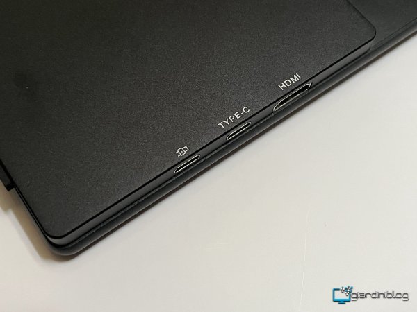 Lato Sinistro Monitor Portatile