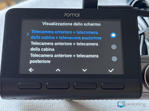 Visualizzazione Schermo 70mai 4K T800