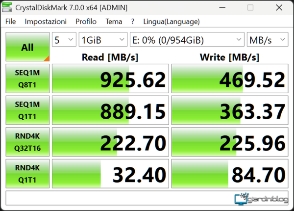 CrystalDiskMark Windows
