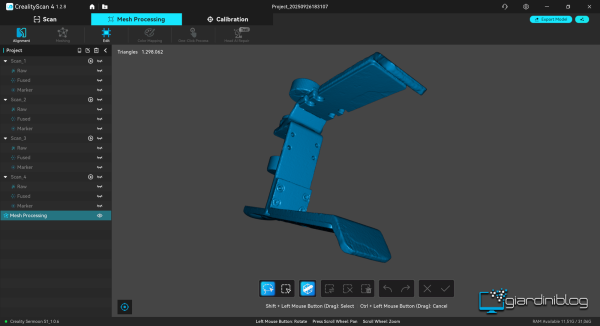 Supporto 3D Per Le Cuffie Ottenuto Da Sermoon S1