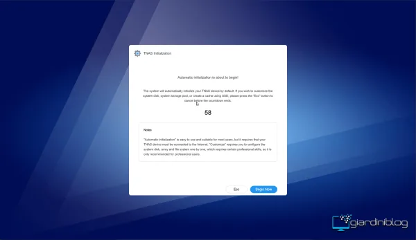 Installazione Automatica TOS 6