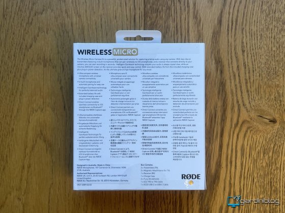 Unboxing Rode Wireless Micro Pt2