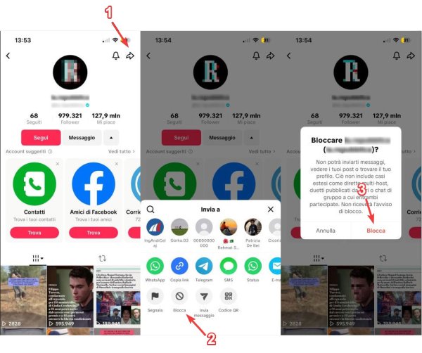 Bloccare Utente Tiktok