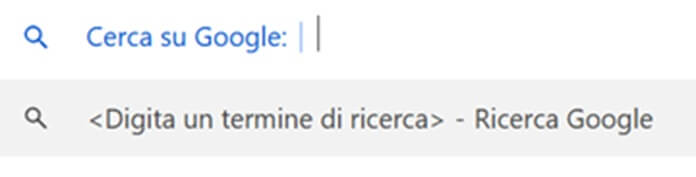 Chrome Cerca Su Google