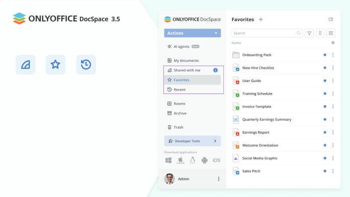Onlyoffice Docspace Gestione File