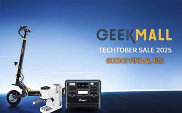 Techtober Sale 2025 su Geekmall: Offerte fino al 40% di sconto su prodotti tech! Techtober Sale 2025 su Geekmall: Offerte fino al 40% di sconto su prodotti tech!