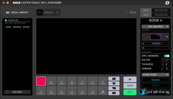 RODECaster_App Media Manager