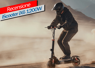 Recensione iScooter iX6 1200W off road: potenza e prestazioni fuoristrada top Recensione IScooter IX6 1200W Off Road