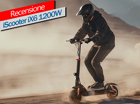 Recensione IScooter IX6 1200W Off Road