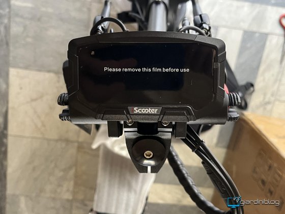 Unboxing IScooter IX6 Pt6