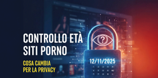 Controllo Età Siti Porno 12 Novembre 2025 Privacy Spid Cover