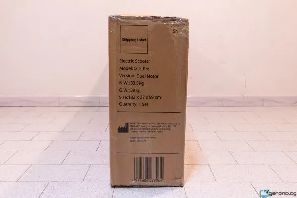 Ausom DT2 Pro Unboxing 2